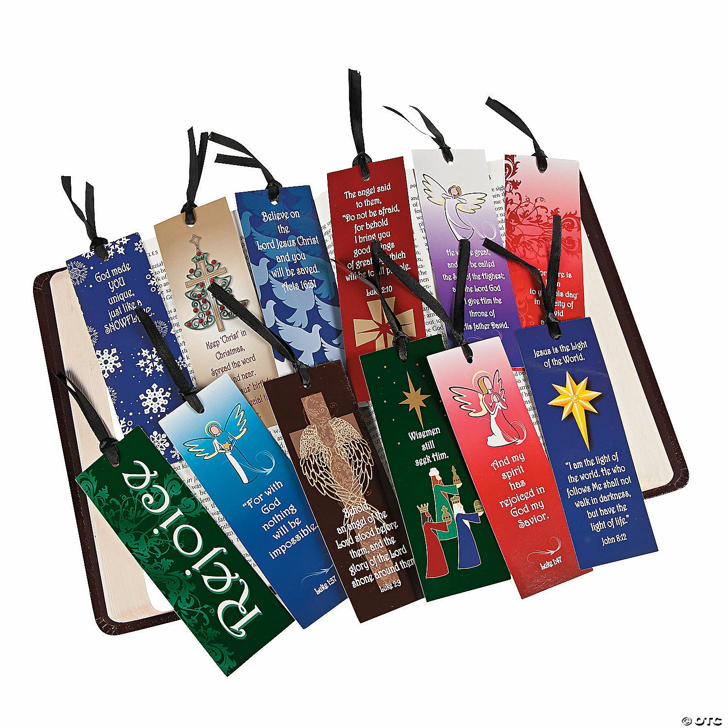 Wholesale ๐ Mega Christmas Religious Bookmark Assortment - 144 Pc. โค๏ธ 4 Wholesale ๐ Mega Christmas Religious Bookmark Assortment - 144 Pc. โค๏ธ - Image 2