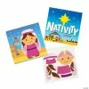 Promo 👏 Mini Sticker-By-Number Nativity Books - 12 Pc. 🛒 -Spooky Supplies Shop mini sticker by number nativity books 12 pc 14148478