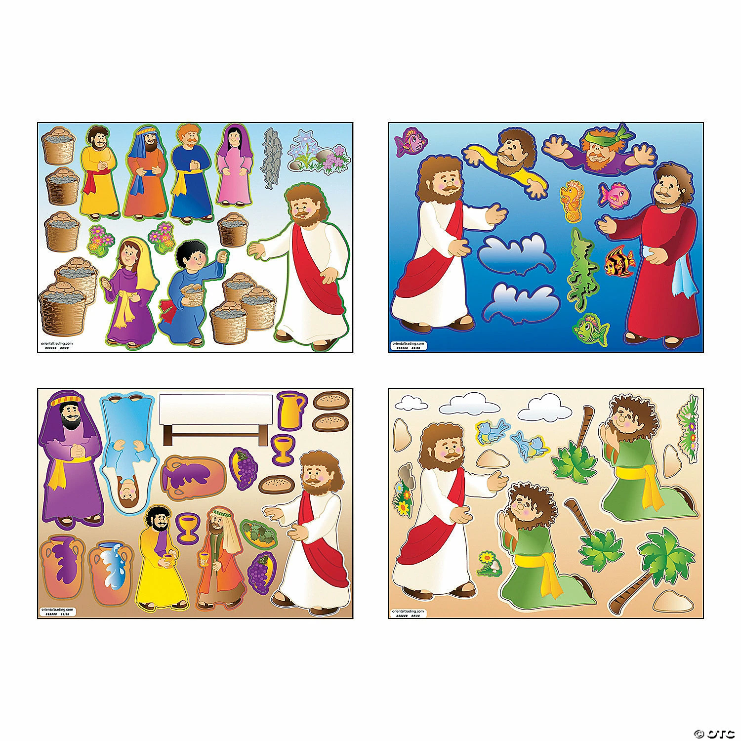 Outlet ๐คฉ Miracle of Jesus Mini Sticker Scenes - 24 Pc. ๐ 5 Outlet ๐คฉ Miracle of Jesus Mini Sticker Scenes - 24 Pc. ๐ - Image 3