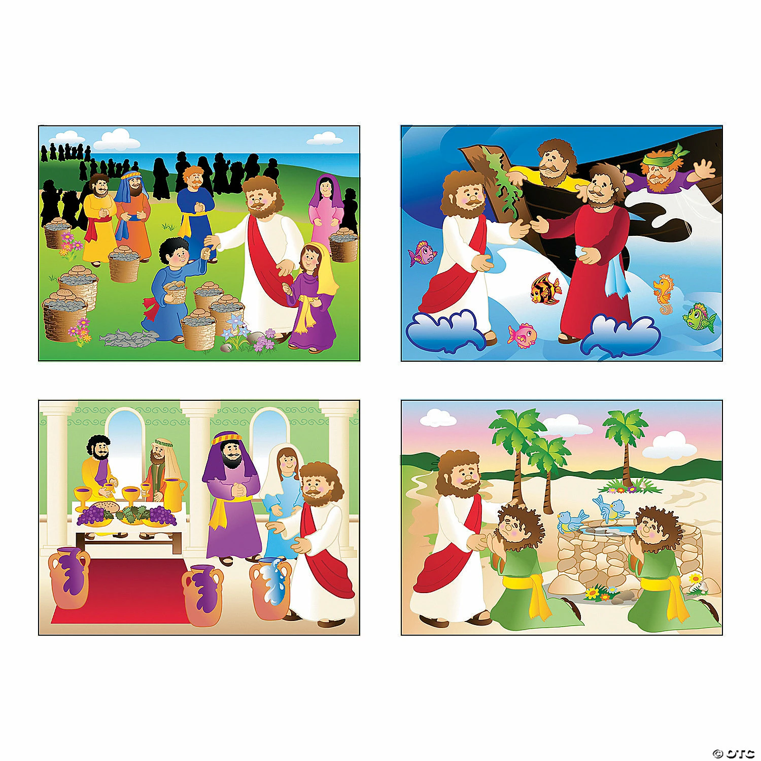 Outlet ๐คฉ Miracle of Jesus Mini Sticker Scenes - 24 Pc. ๐ 3 Outlet ๐คฉ Miracle of Jesus Mini Sticker Scenes - 24 Pc. ๐