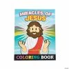 Cheapest 🤩 Miracles of Jesus Coloring Books - 12 Pc. ✔️