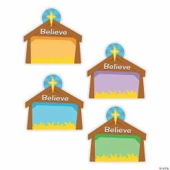 Outlet 🎉 Nativity Bulletin Board Cutouts - 48 Pc. ✨