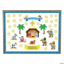 Brand new 🔥 Nativity Bulletin Board Set - 150 Pc. 😍
