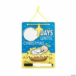 Wholesale ⭐ Nativity Dry Erase Countdown Calendars - 6 Pc. 😍
