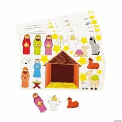 Wholesale β Nativity Scene Stickers - 12 Pc. β