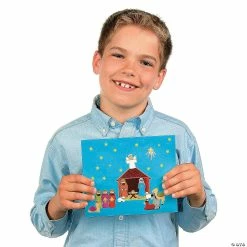 Wholesale ⌛ Nativity Scene Stickers - 12 Pc. ⭐ -Spooky Supplies Shop nativity scene stickers 12 pc 36 352 a04