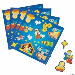 Flash Sale 🎁 Nativity Sticker Sheet - 50 Pc. ⌛