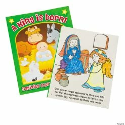 Best deal 🛒 Nativity Story Coloring Books - 12 Pc. 😀