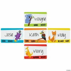 Top 10 ❤️ Outback VBS Name Tags/Labels - 100 Pc. ✨ -Spooky Supplies Shop outback vbs name tags labels 100 pc 14104179 a02