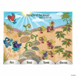 Deals 👏 Parable of the Sower Sticker Scenes - 12 Pc. 😀