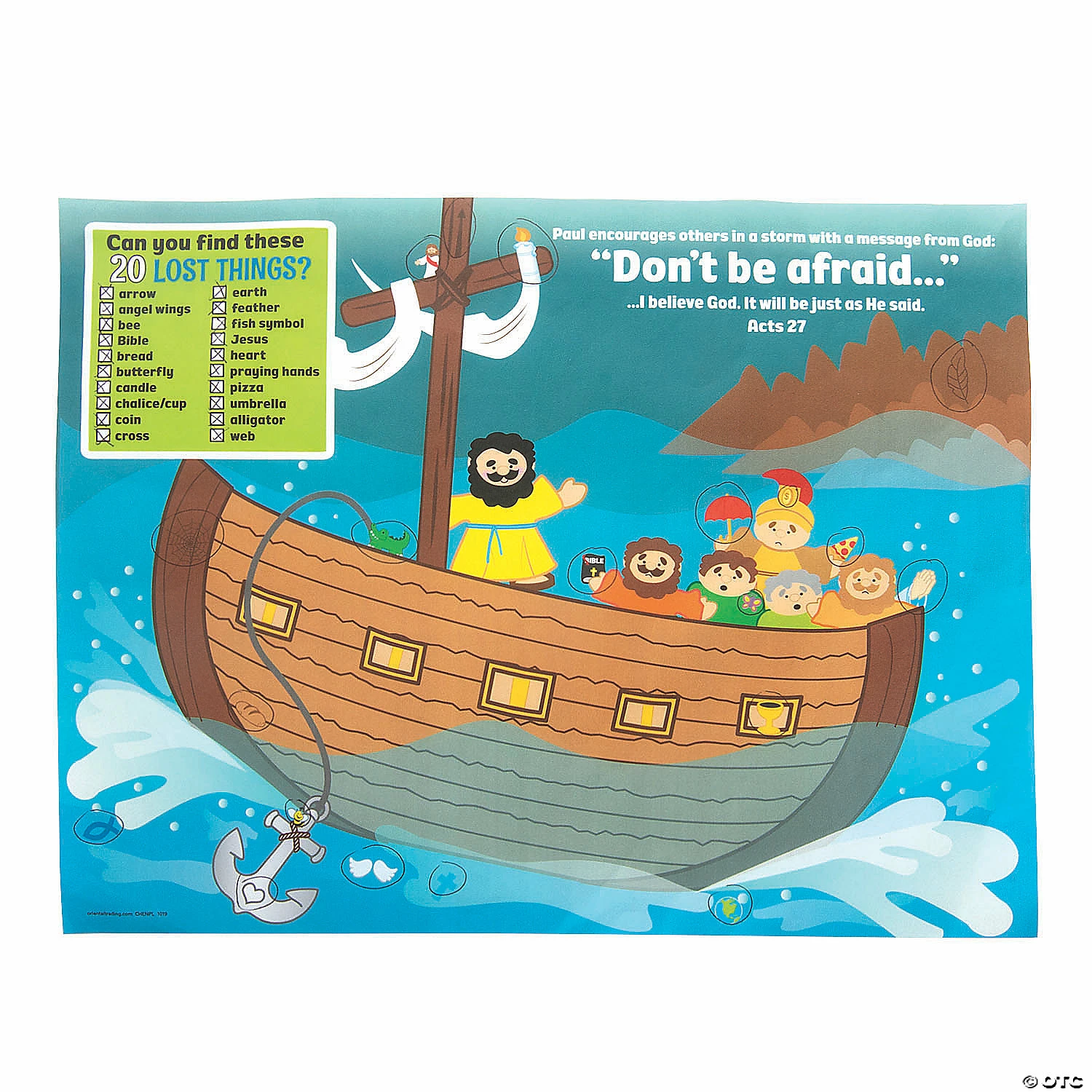 Best deal ✨ Paul Sails for Rome Image Hunt Sheets - 24 Pc. 🎁 4 Best deal ✨ Paul Sails for Rome Image Hunt Sheets - 24 Pc. 🎁 - Image 2