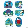 Outlet 🤩 Peanuts® Inspirational Christmas Cutouts - 6 Pc. ❤️ -Spooky Supplies Shop peanuts sup sup inspirational christmas cutouts 6 pc 14092587