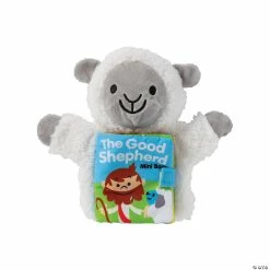 Cheapest ๐ Plush Jesus is the Shepherd Lamb Puppet with Book โ๏ธ