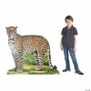 Cheapest 🎁 Rainforest Leopard Cardboard Stand-Up ✨ -Spooky Supplies Shop rainforest leopard cardboard stand up13944023