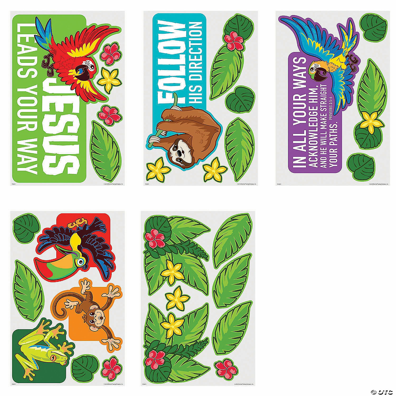 Discount ✔️ Rainforest VBS Bulletin Board Set - 29 Pc. 🤩 4 Discount ✔️ Rainforest VBS Bulletin Board Set - 29 Pc. 🤩 - Image 2