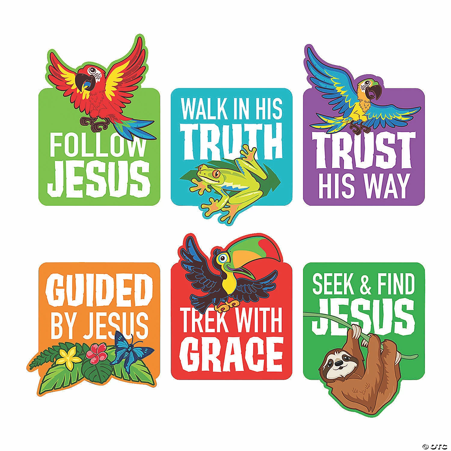 Cheapest ✨ Rainforest VBS Cutouts - 6 Pc. 👏 3 Cheapest ✨ Rainforest VBS Cutouts - 6 Pc. 👏