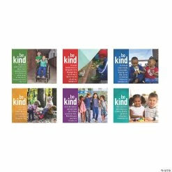 Buy 🌟 Religious Be Kind Posters - 6 Pc. ❤️