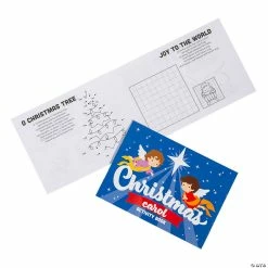 Cheapest ❤️ Religious 😀 Christmas Carol Activity Books - 72 Pc. 👍