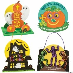 Best Sale ⌛ Religious Halloween Craft Assortment - 48 Pc. 🎉