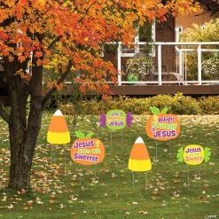 Best reviews of 👏 Religious Halloween Mini Yard Signs Set - 6 Pc. 🧨