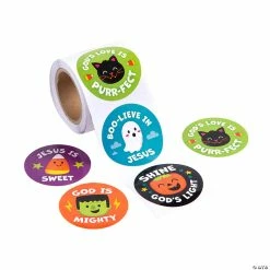 Best deal β Religious β Halloween Sticker Roll - 100 Pc. π―