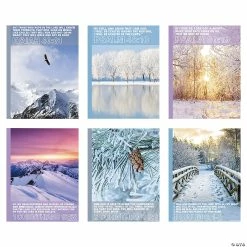 Top 10 😉 Religious Winter Posters - 6 Pc. 🔔