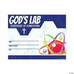 Hot Sale ⌛ Science VBS Certificates of Completion ❤️