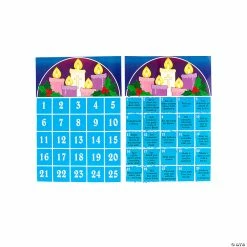 Budget 👍  Scratch ’N Reveal Advent Countdown Calendars - 12 Pc. ❤️