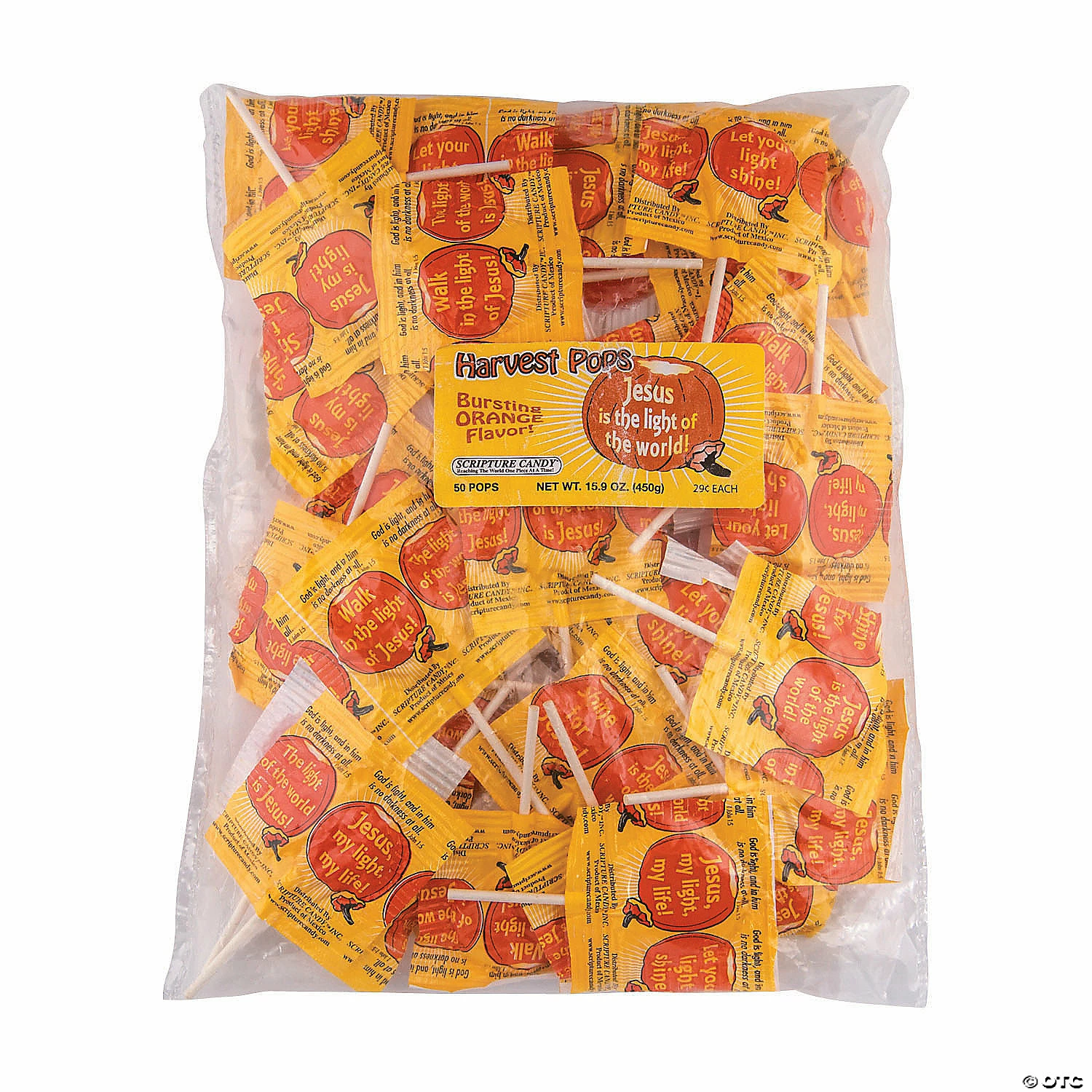 New ๐ฅ Scripture Candyโข Religious Harvest Lollipops - 50 Pc. ๐ 4 New ๐ฅ Scripture Candyโข Religious Harvest Lollipops - 50 Pc. ๐ - Image 2