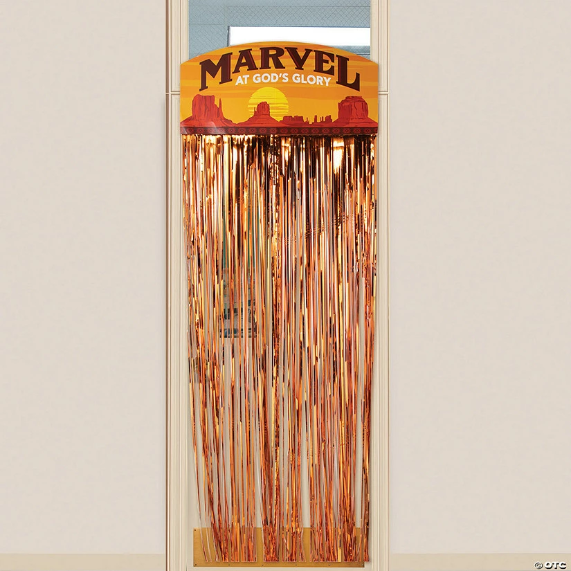 Best deal 🎉 Southwest VBS Door Curtain with Banner 👏 3 Best deal 🎉 Southwest VBS Door Curtain with Banner 👏