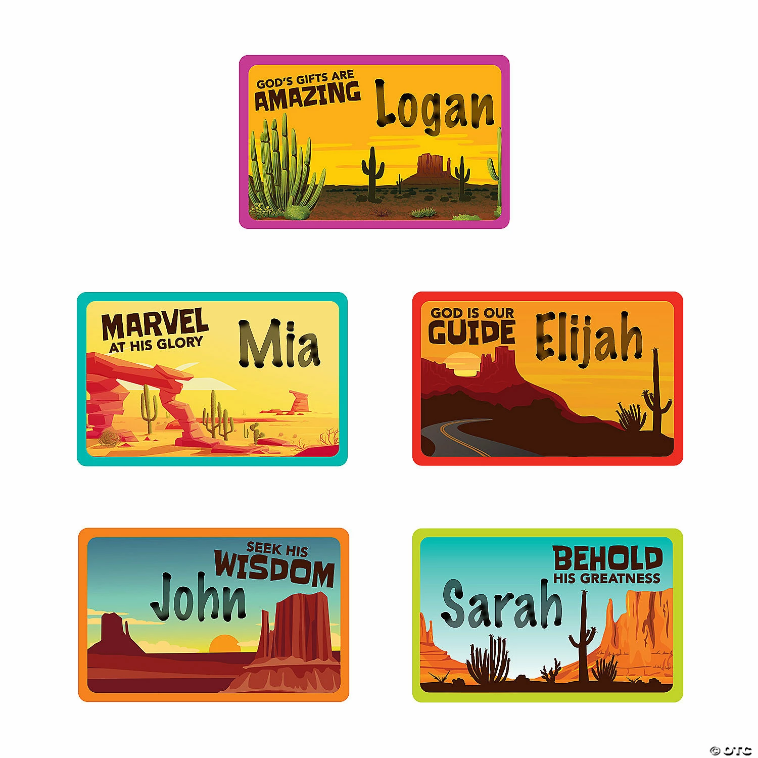 Best deal 🔔 Southwest VBS Name Tags/Labels - 100 Pc. ✔️ 4 Best deal 🔔 Southwest VBS Name Tags/Labels - 100 Pc. ✔️ - Image 2