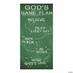 Flash Sale 🤩 Sports VBS Chalkboard Plastic Door Banner ✨