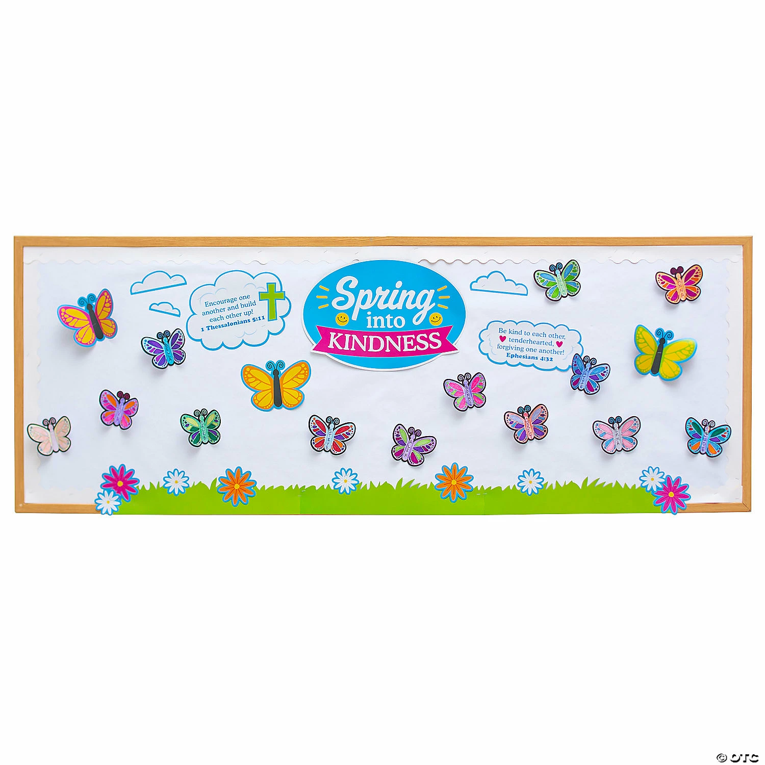 Discount ❤️ Spring into Kindness Bulletin Board Set - 45 Pc. 🛒 3 Discount ❤️ Spring into Kindness Bulletin Board Set - 45 Pc. 🛒