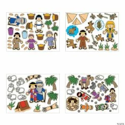 Cheap ✨ Stories of Joseph Mini Sticker Scenes - 48 Pc. 👍 -Spooky Supplies Shop stories of joseph mini sticker scenes 48 pc 13707006 a02