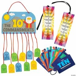 Cheap β Ten Commandments Activity & Craft Assortment Kit β 72 Pc. π