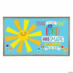 Best Sale 😉 The Day the Lord Has Made Bulletin Board Set - 40 Pc. ✨