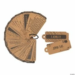 Buy 💯  Top 50 Bible Verses on a Ring - 12 Pc. 🔔