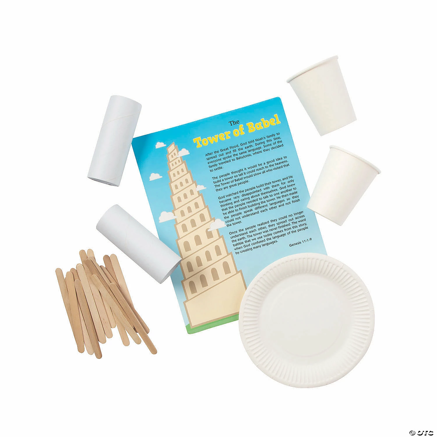 Coupon 🔥 Tower of Babel Craft Kit - 12 Pc. ⭐ 4 Coupon 🔥 Tower of Babel Craft Kit - 12 Pc. ⭐ - Image 2