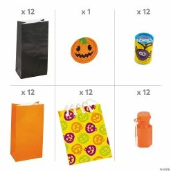 Discount 👏 Trick or Treat Giveaways Kit for 48 🛒 -Spooky Supplies Shop trick or treat giveaways kit for 4813981401 a01