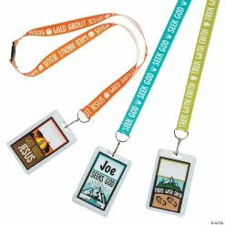 New ✔️ Wild Encounters VBS Name Tag Breakaway Lanyards - 12 Pc. ❤️