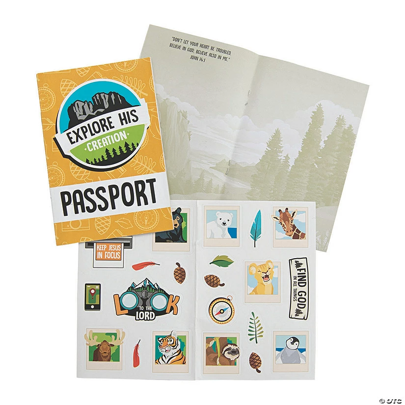 Discount ✔️ Wild Encounters VBS Passport Sticker Books - 12 Pc. ❤️ 3 Discount ✔️ Wild Encounters VBS Passport Sticker Books - 12 Pc. ❤️