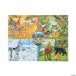 Top 10 ⭐ Wild Encounters VBS Sticker Scenes - 12 Pc. 😀