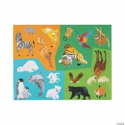 Top 10 ⭐ Wild Encounters VBS Sticker Scenes - 12 Pc. 😀 -Spooky Supplies Shop wild encounters vbs sticker scenes 12 pc 13829128 a02